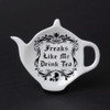 Alchemy England Freaks Like Me Drink Tea Spoon Rest Alchemy England Freaks Like Me Drink Tea Spoon Rest