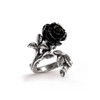 Alchemy England Wild Black Rose Ring