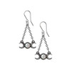 Alchemy England Wiccan Moon Earrings