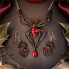Alchemy England Black Widow Earrings
