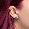 Alchemy England Luna Roost Double Piercing Stud Earring
