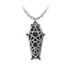 Alchemy England Hex Coffin Pendant