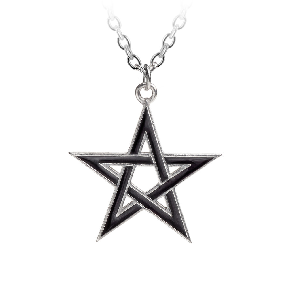 P775 - Black Star Pendant - Alchemy of England