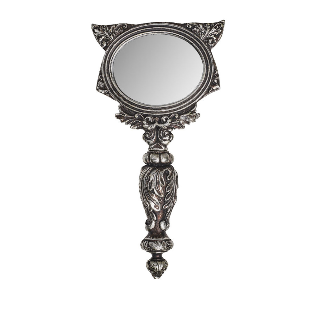 V64 - Sacred Cat Hand Mirror - Alchemy of England