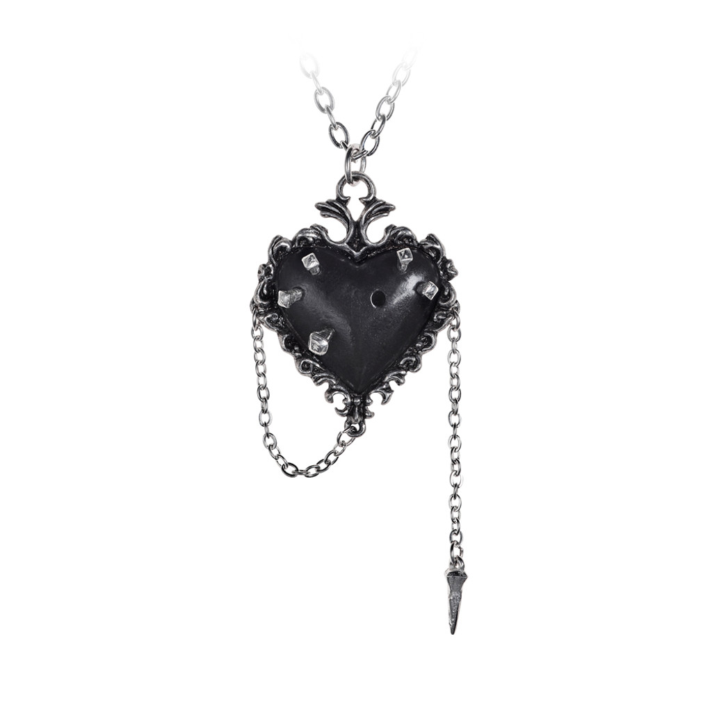 P855 - Witches Heart Pendant