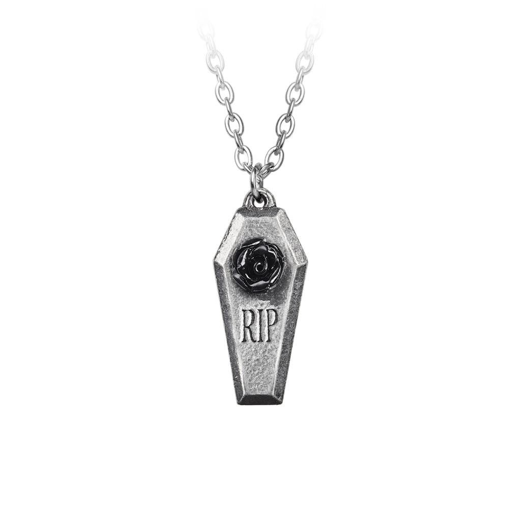 P881 - RIP Rose Pendant