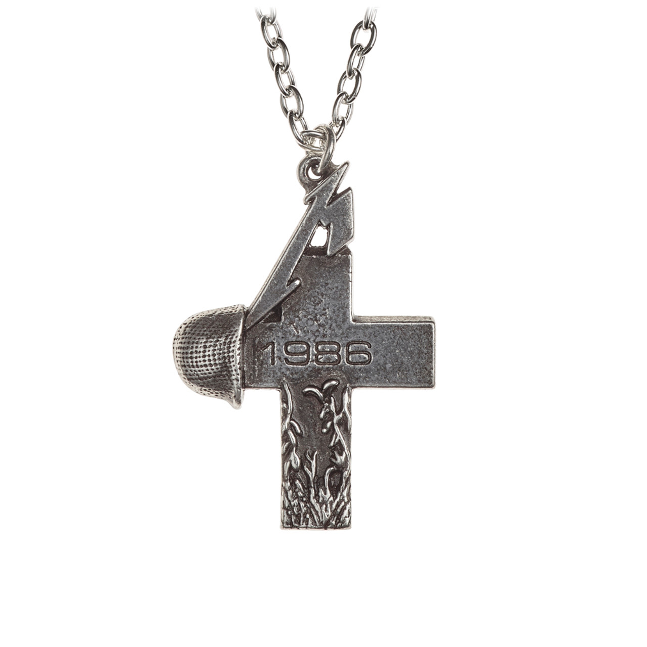 Metallica Master of Puppets Cross Pendant