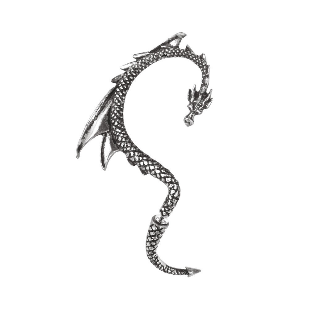 The Dragon's Lure Ear Wrap | Gothic Jewelry | Alchemy