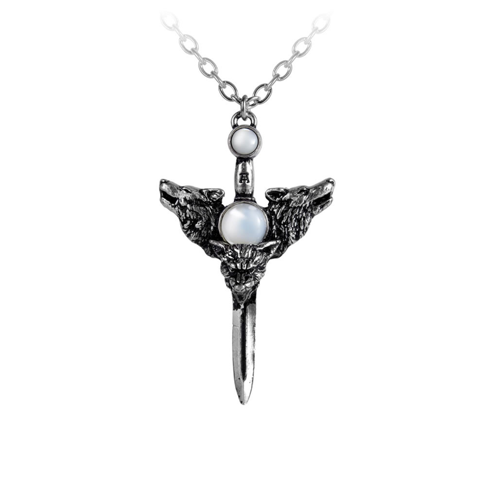 Wolverine Moon Pendant | Gothic Jewelry | Alchemy