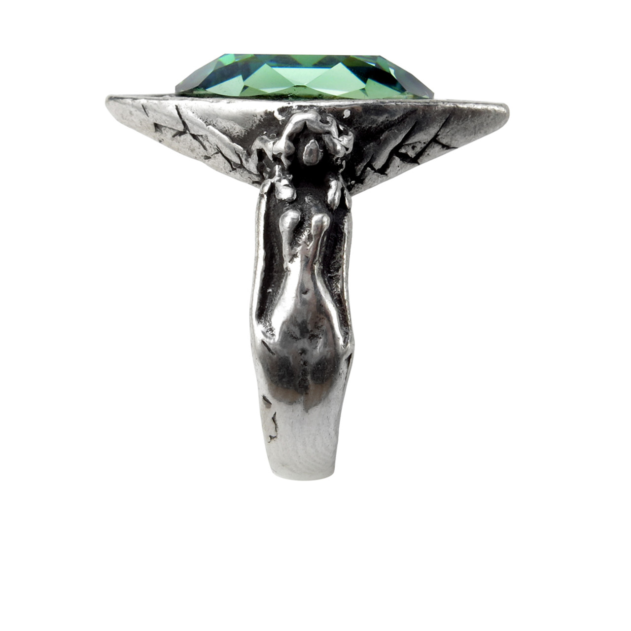 Absinthe Fairy Spirit Crystal Ring - Alchemy of England