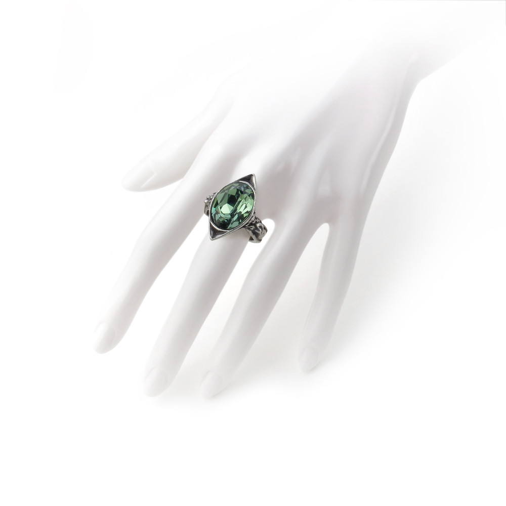 Absinthe Fairy Spirit Crystal Ring - Alchemy of England