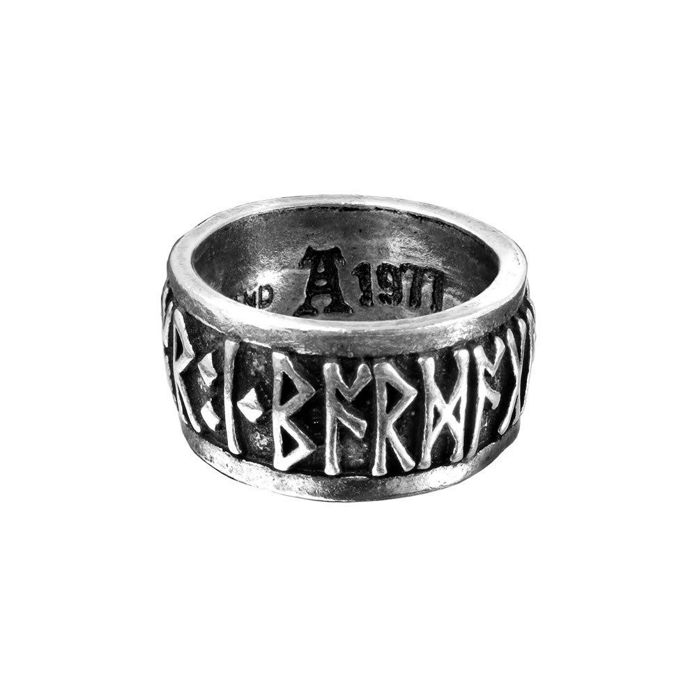 Runeband Ring | Handmade Gothic Jewelry | Alchemy