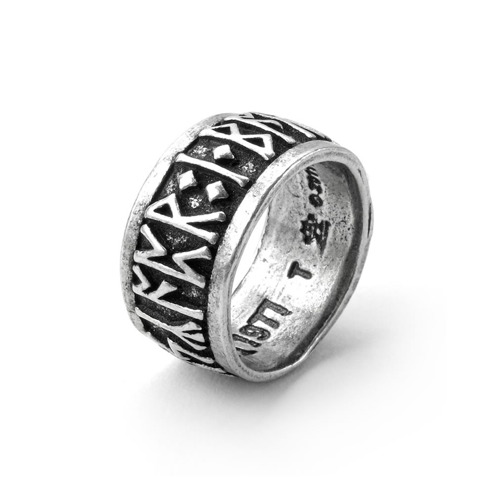 Runeband Ring | Handmade Gothic Jewelry | Alchemy