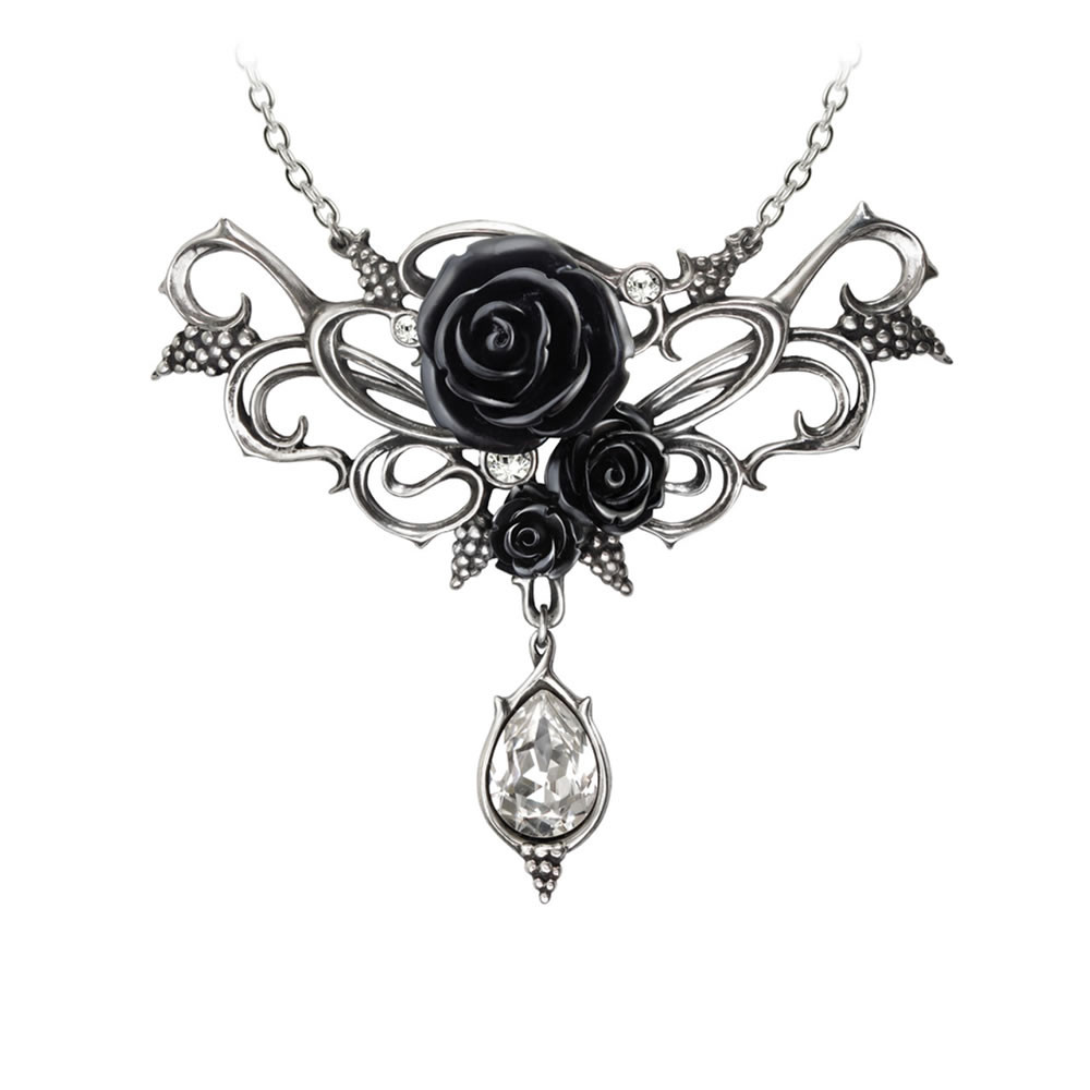 服/ファッション ALCHEMY GOTHIC: BACCHANAL ROSE necklace Bacchanal Rose Necklace | Handmade Gothic Jewelry | Alchemy