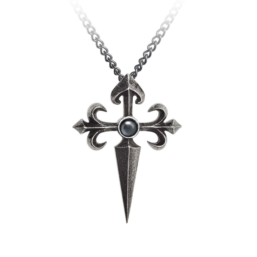 Santiago Cross Pendant | Handmade Gothic Jewelry | Alchemy Santiago Cross Pendant | Handmade Gothic Jewelry | Alchemy