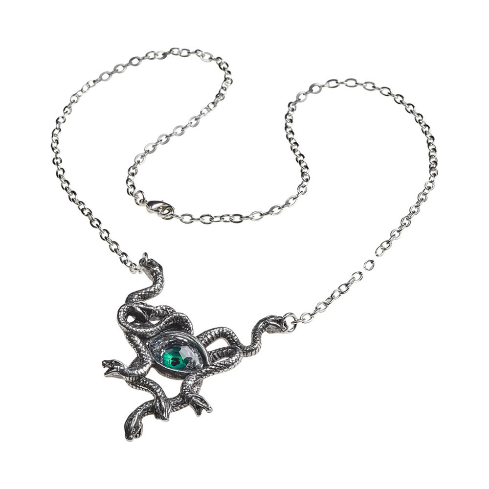 Gorgon's Eye Necklace | Handmade Gothic Jewelry | Alchemy