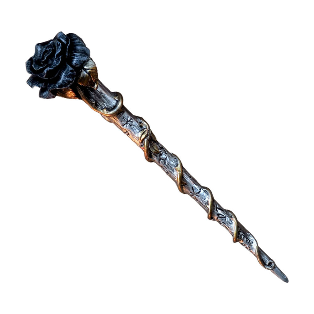 Black Rose Wand | Gothic Home Decor | Alchemy