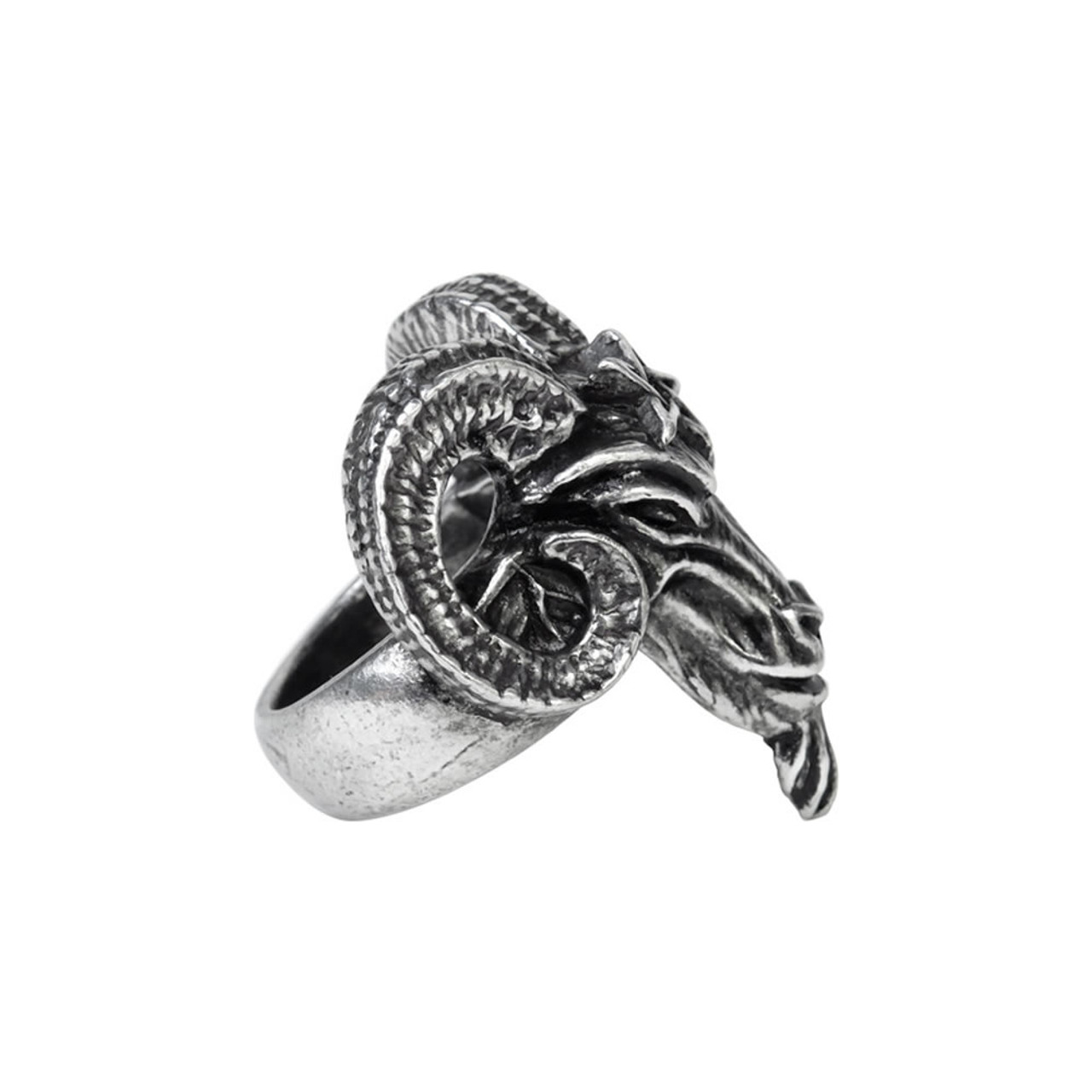 Baphomet Ring | Handmade Gothic Jewelry | Alchemy