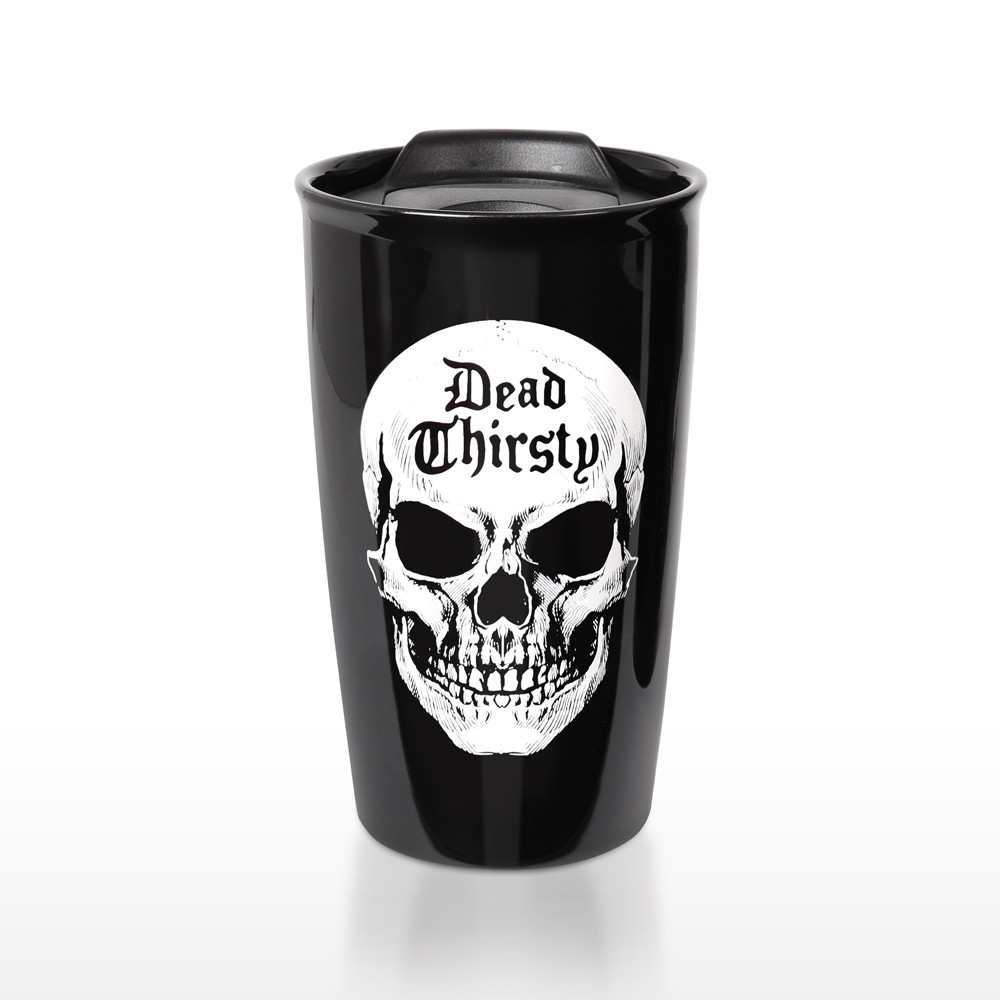 Dead Thirsty Double Walled Travel Mug - Thumbnail 4