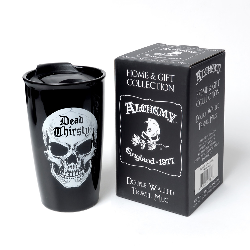 Dead Thirsty Double Walled Travel Mug - Thumbnail 3