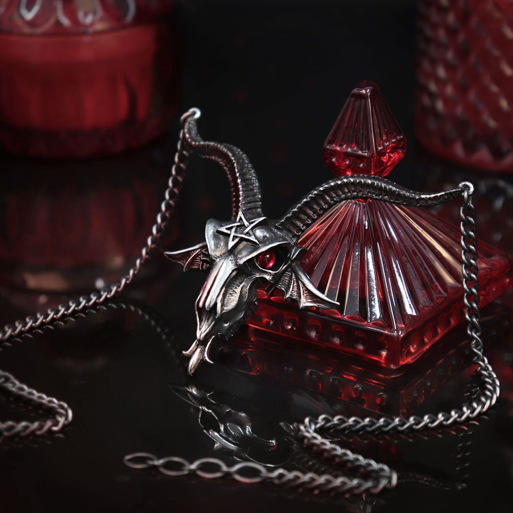 Baphometica Necklace | Handmade Gothic Jewelry | Alchemy