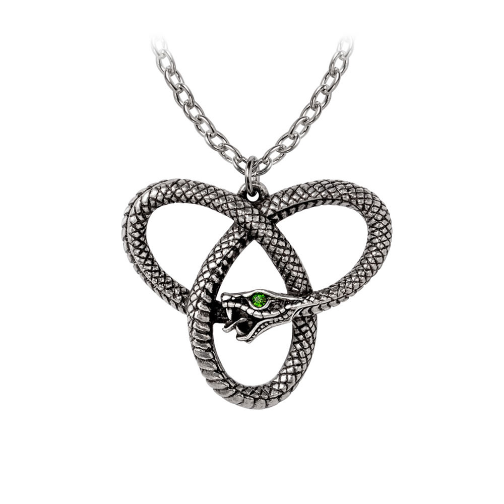 Eve's Triquetra Pendant | Handmade Gothic Jewelry | Alchemy