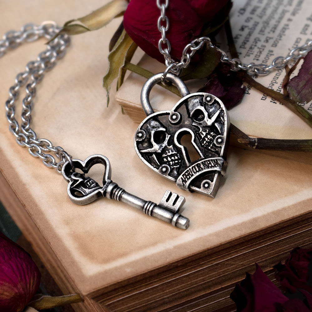 Key To Eternity Couples Pendants | Gothic Jewelry | Alchemy