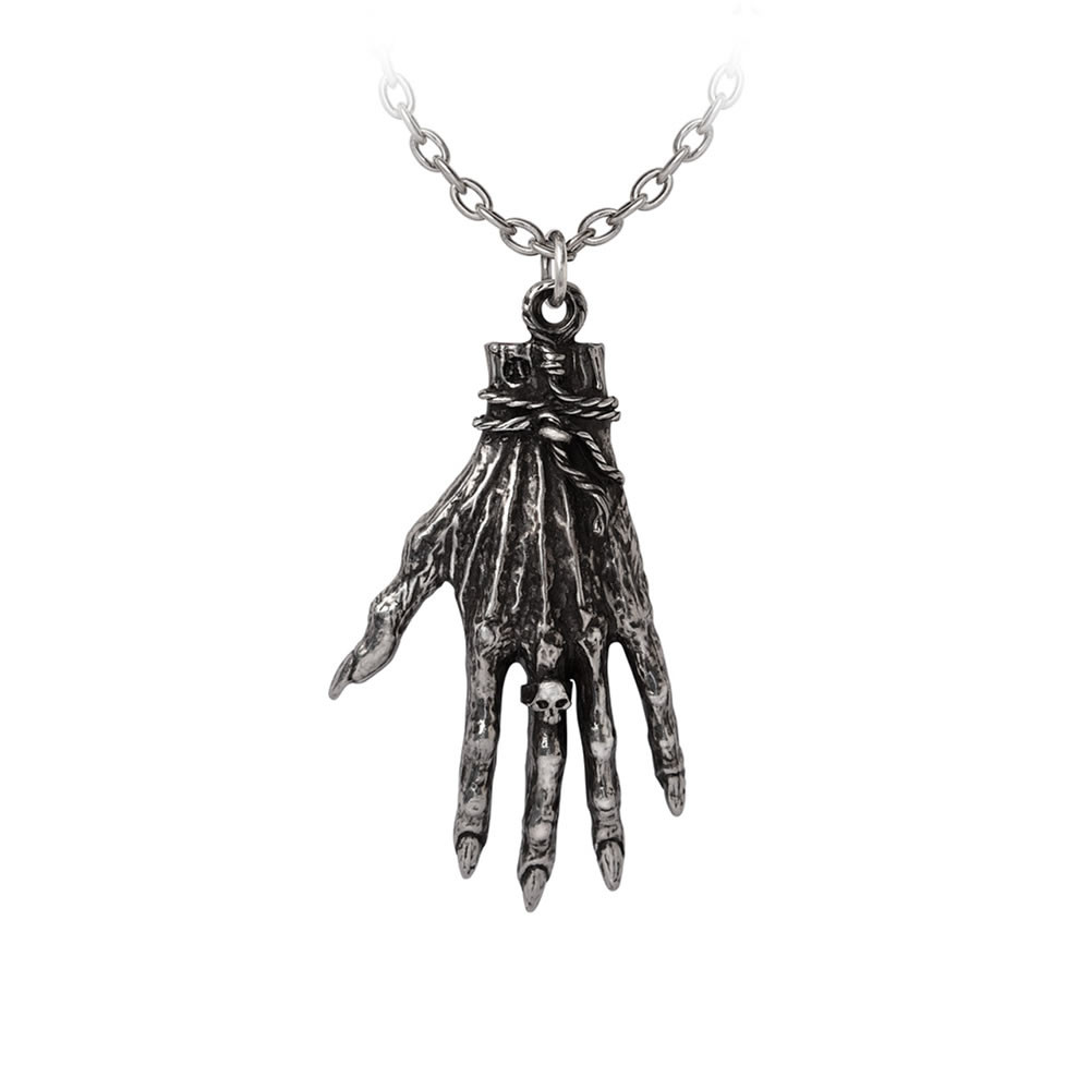 Hand of Glory Pendant | Handmade Gothic Jewelry | Alchemy