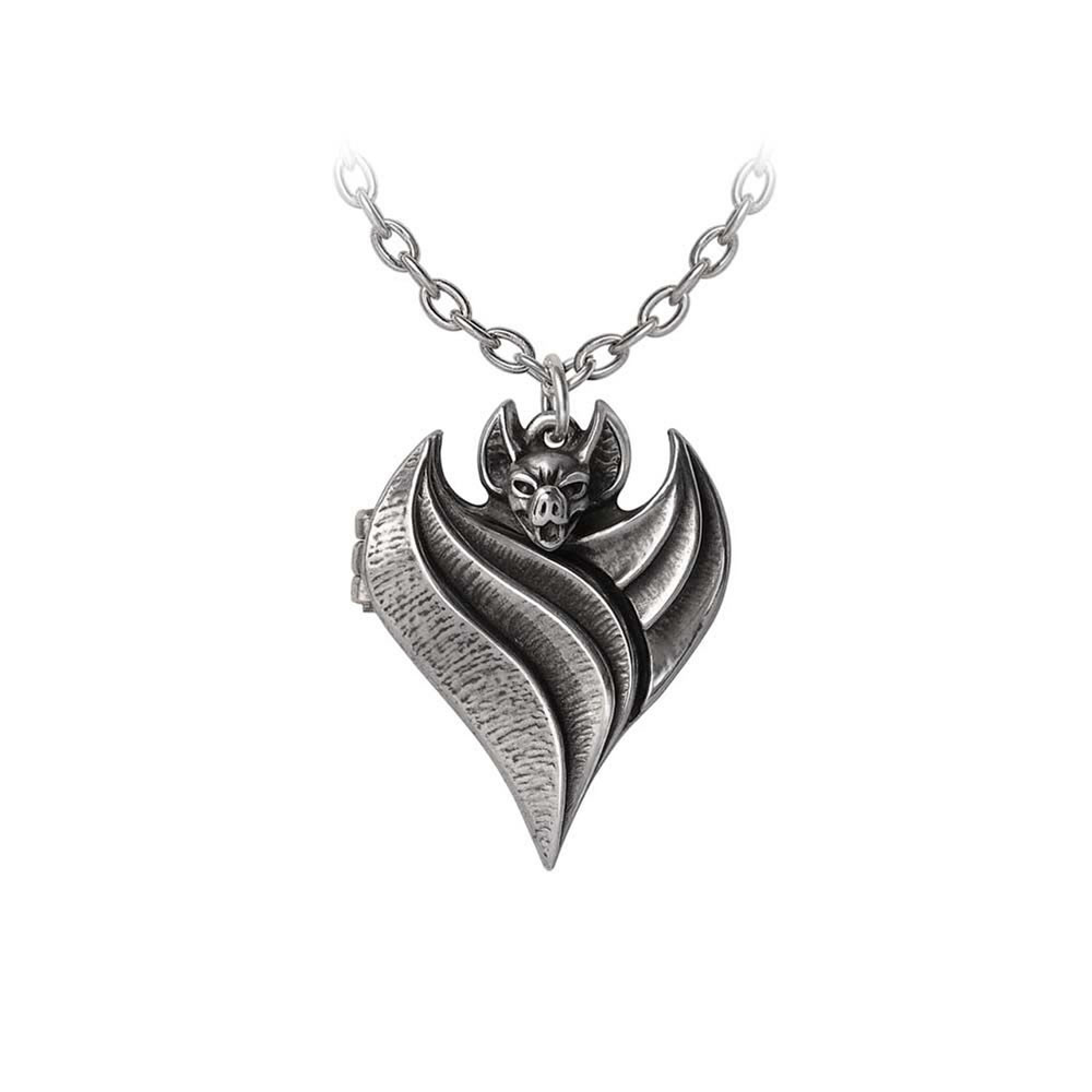 服/ファッション ALCHEMY GOTHIC: Demimondaines pendant Necklace - Pendant - Midnight Heart – Boutique du Vampyre