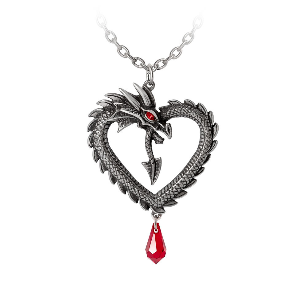 Vouivre Pendant | Handmade Gothic Jewelry | Alchemy