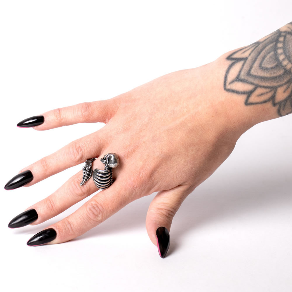 Resurrected Ring | Handmade Gothic Jewelry | Alchemy