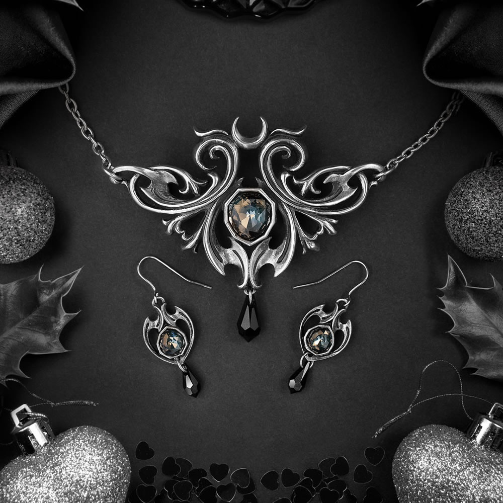 Midnight Memorial Pendant | Gothic Jewelry | Alchemy