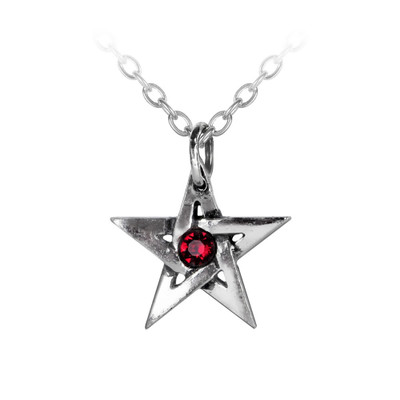 Alchemy England Crystal Pentagram Pendant