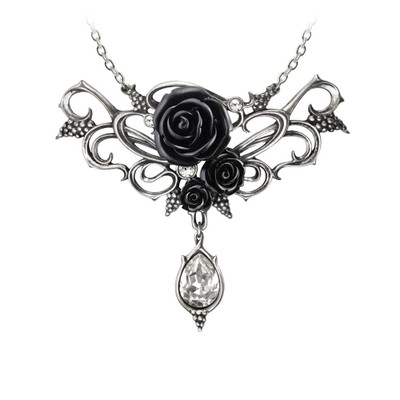 アクセサリー Alchemygothic A53 IN LOVING MEMORY Midnight Memorial, necklace, Alchemy Gothic Wulflund