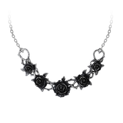 Bacchanal Rose Necklace | Handmade Gothic Jewelry | Alchemy