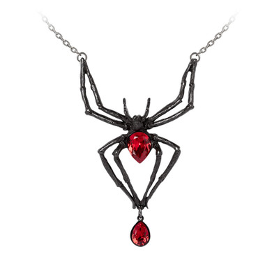 Alchemy England Black Widow Necklace