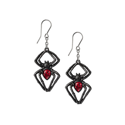 Alchemy England Black Widow Earrings