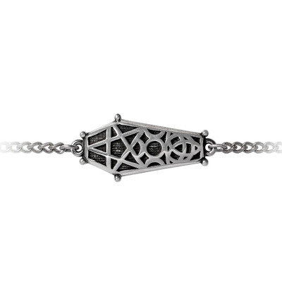Alchemy England Hex Coffin Wrist Chain