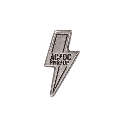Alchemy England AC/DC PWR/UP Pin Badge