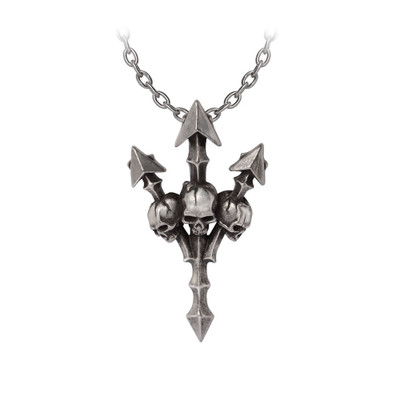 Black Knight's Cross Pendant | Gothic Jewelry | Alchemy