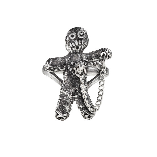 R236 - Voodoo Doll Ring (N-W)