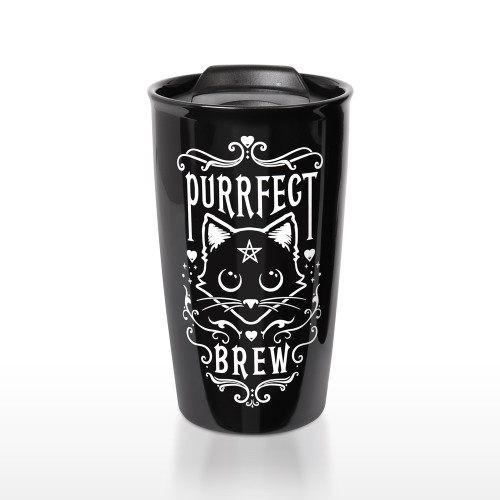 MRDWM3 - Purrfect Brew Double Walled Mug