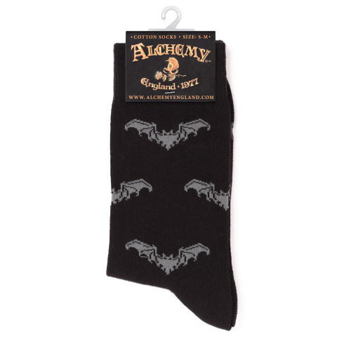 SOX003 - Gothic Bat Socks