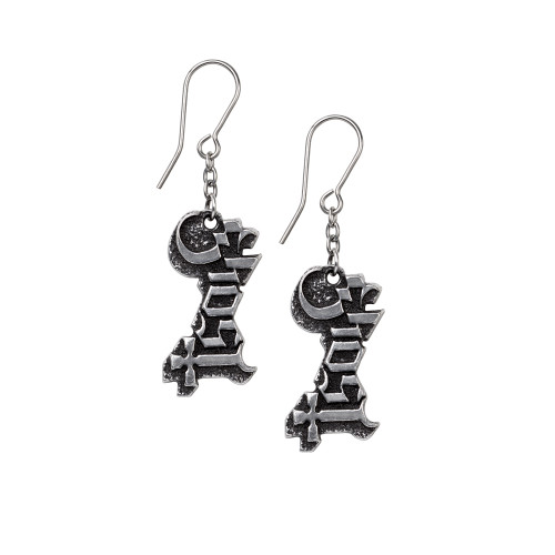 PE16 - Ghost: Logo Earrings