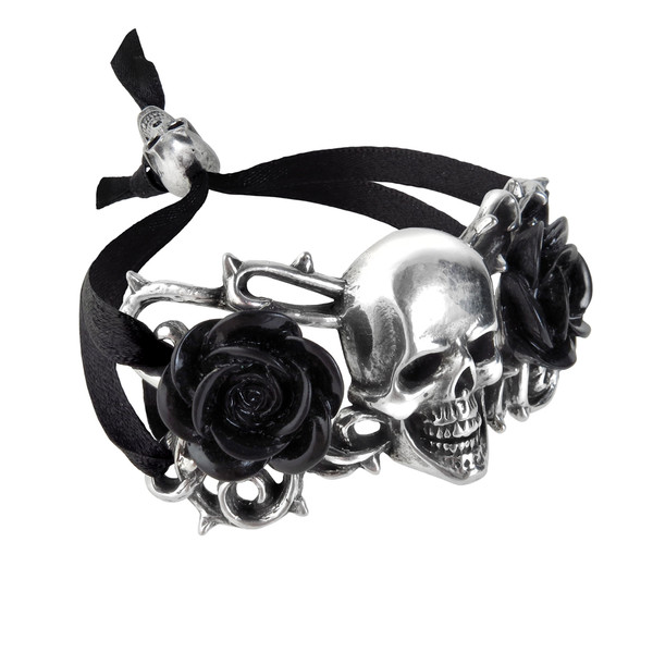 Skull & Briar Rose Bracelet