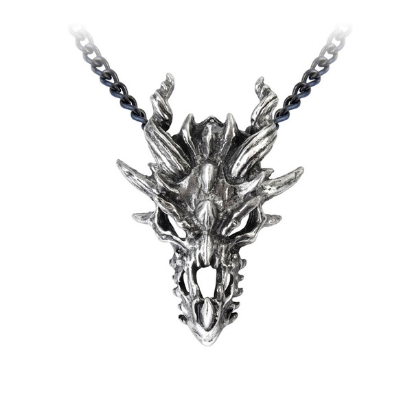 Alchemy England Dragon Skull Pendant