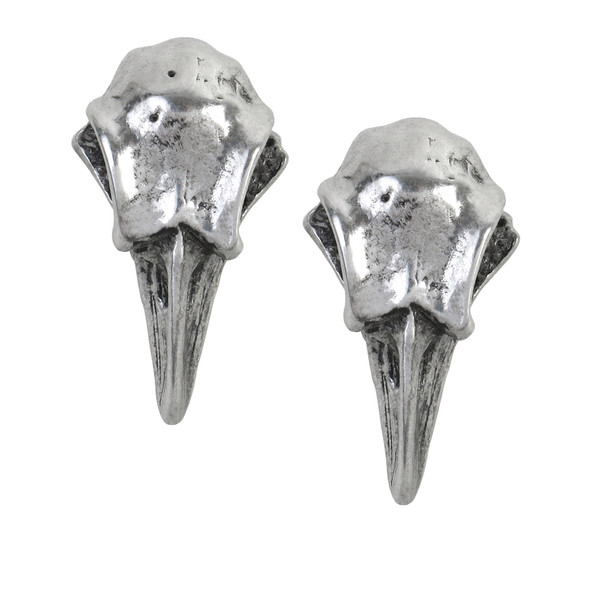 Alchemy England Rabenschadel Earrings