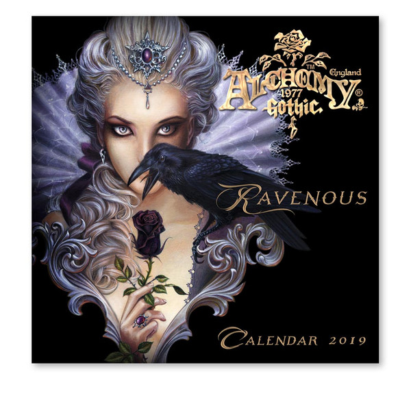 Alchemy Gothic 'Ravenous' 2019 Wall Calendar