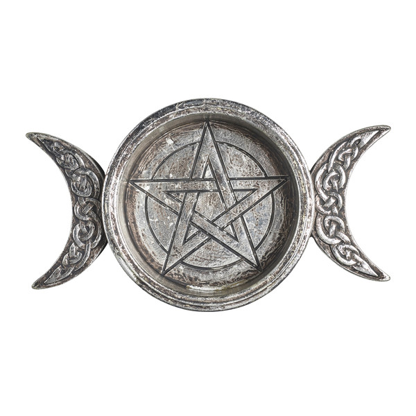 Alchemy England Triple Moon Trinket Dish