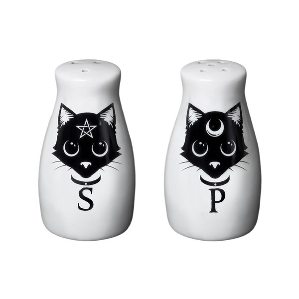 Alchemy England Cats Salt & Pepper Set